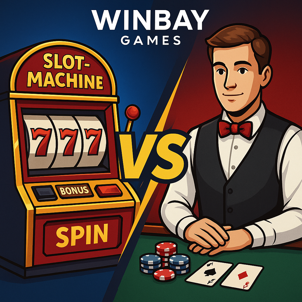 Spielautomat oder Live-Dealer? So finden Sie das perfekte Casinospiel für Ihren Stil